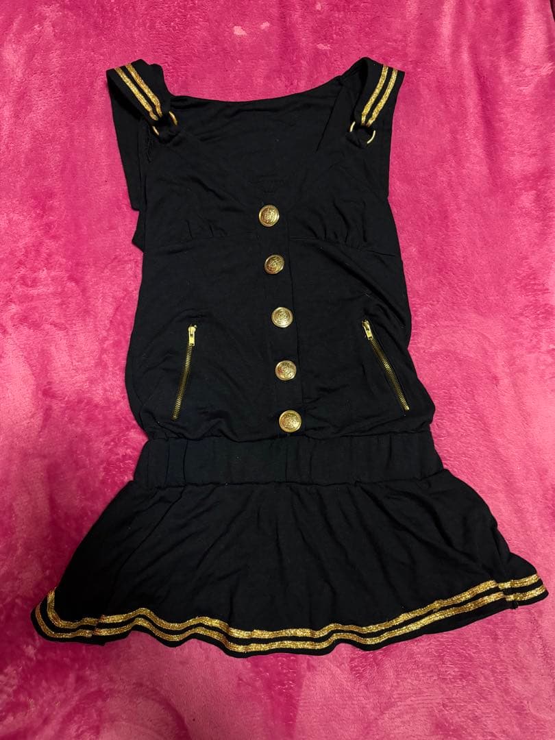 d.i.a セーラー　フレアスカート　オールインワン