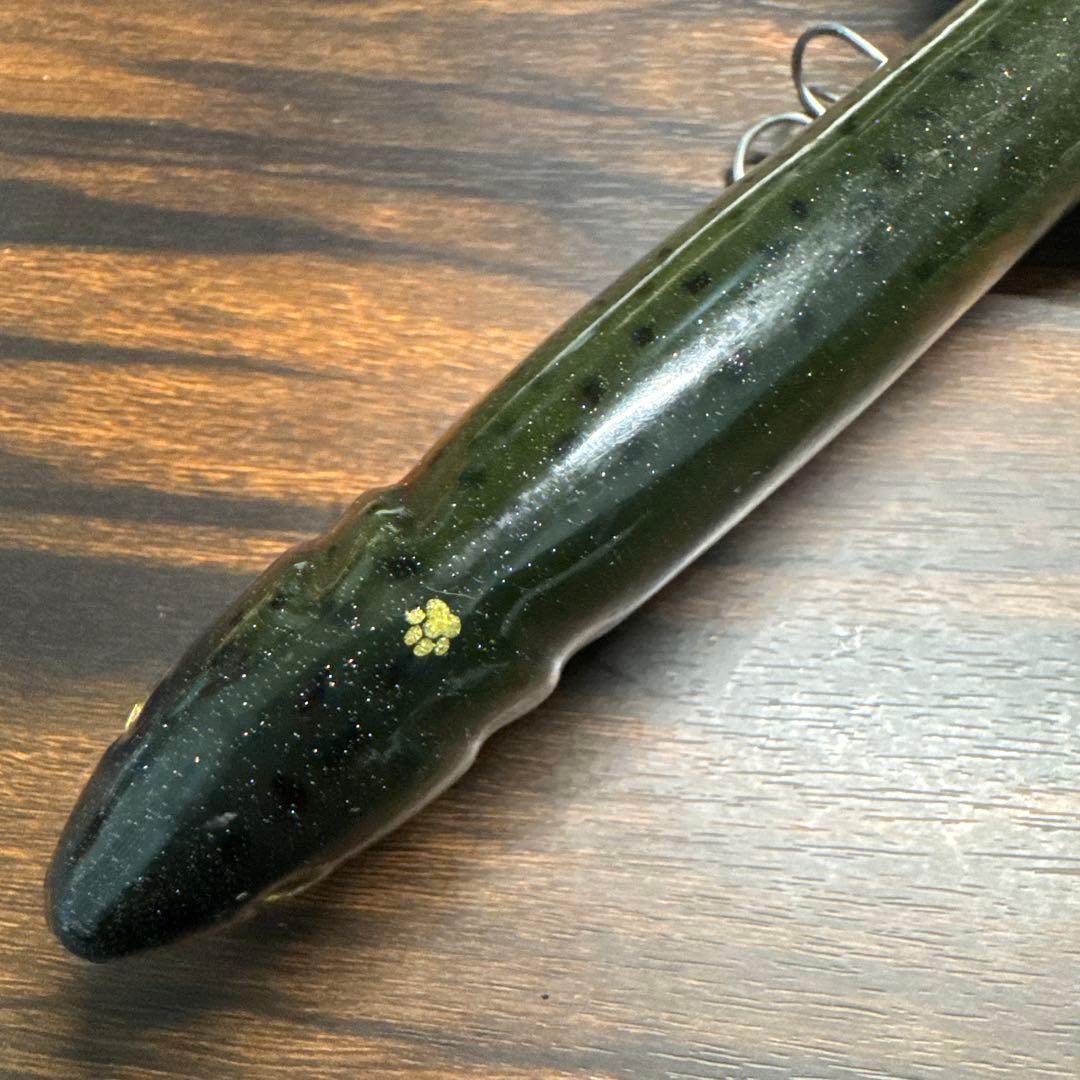 ランカーパンカー 8インチ (ウッド製) レインボートラウト