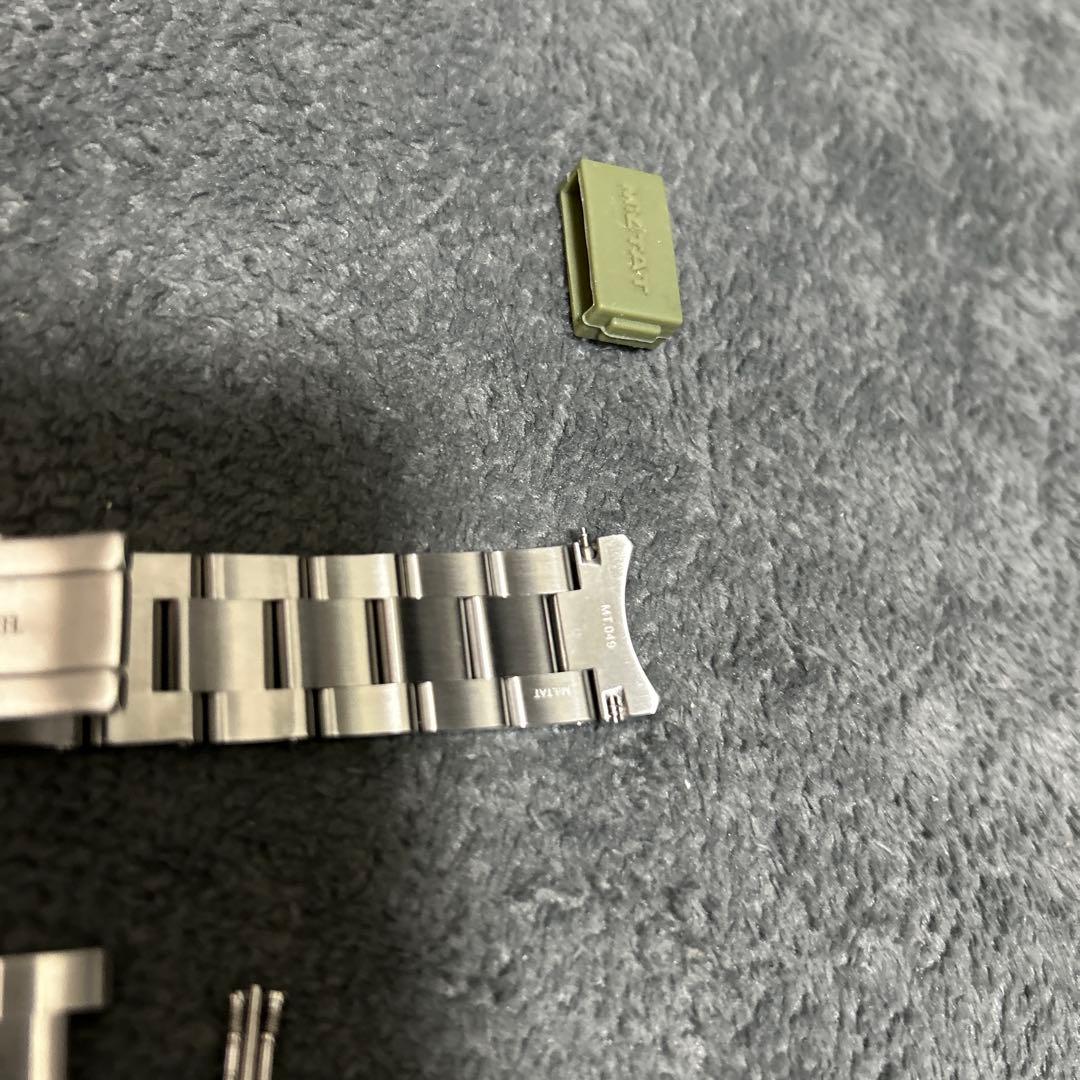 タイコノート MiLTAT MT.049 ブレス ステンレスベルト 20mm