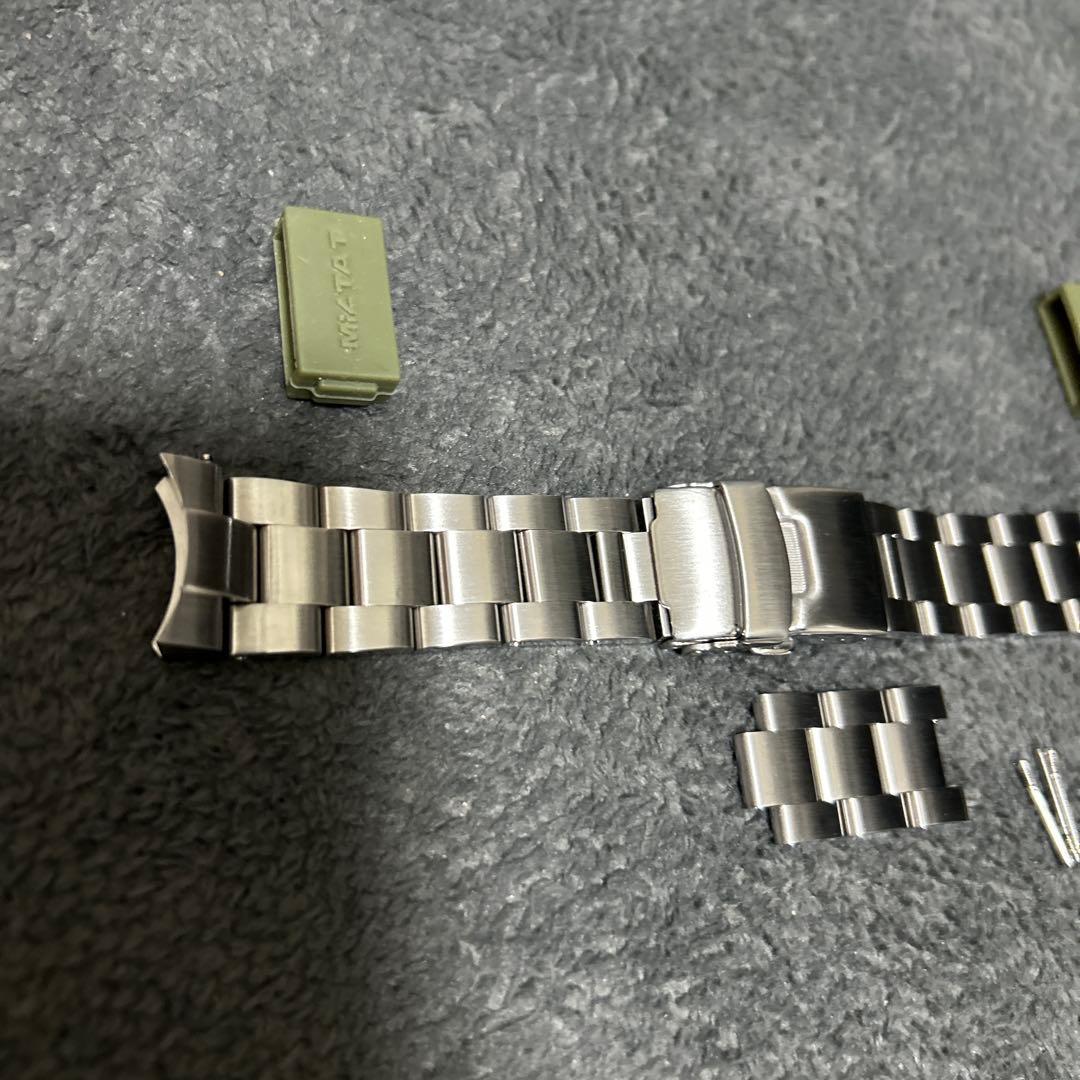 タイコノート MiLTAT MT.049 ブレス ステンレスベルト 20mm