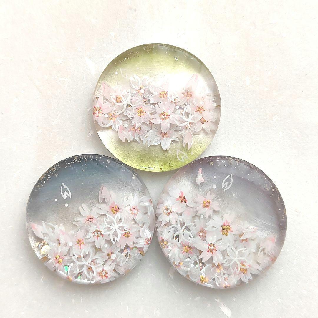 【731】ハンドメイド　レジン　ヘアゴム　ポニーフック