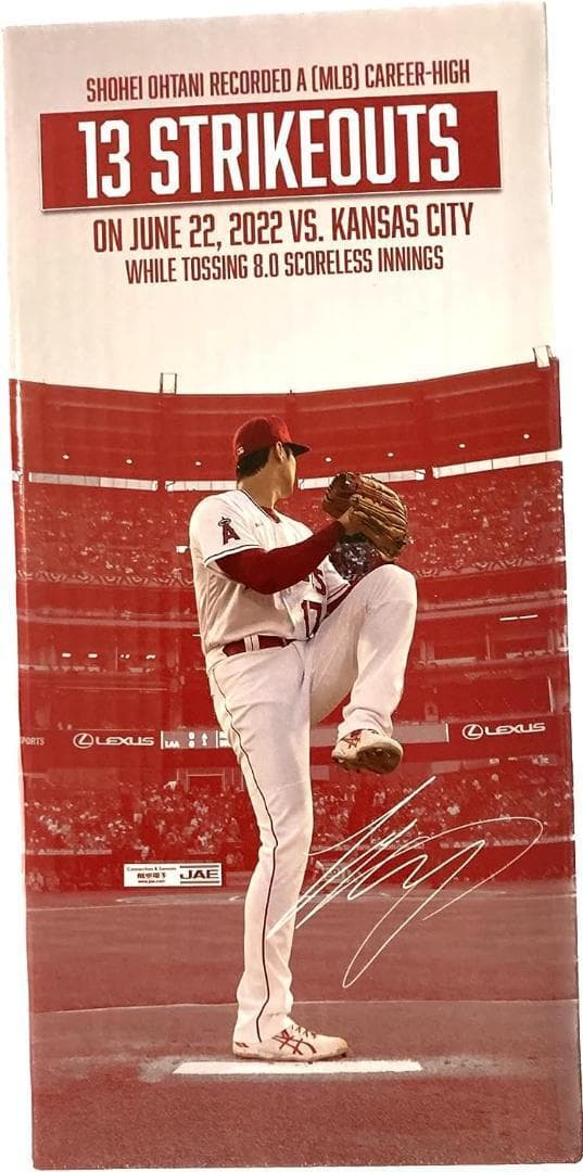 【球場限定】大谷翔平 ボブルヘッド 13奪三振 2023年4月8日