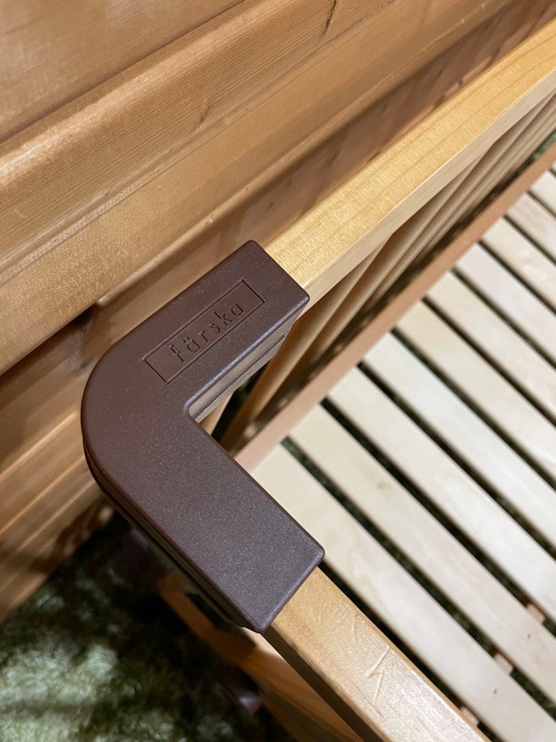 美品　ファルスカ　ベビーベッド ミニジョイントベッドネオ