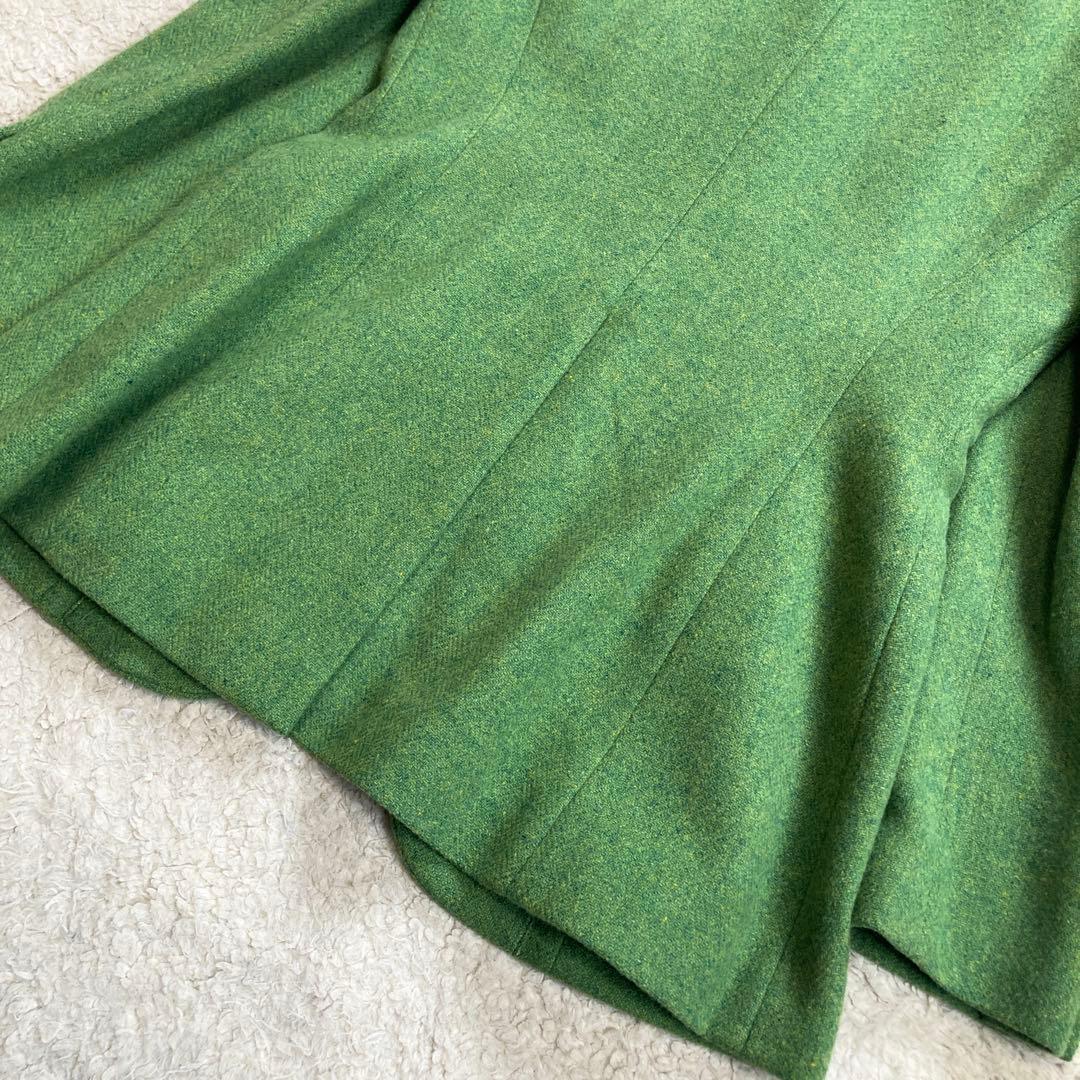極美品・希少カラー✨ラルフローレン　テーラードジャケット　ミックスツイード　緑