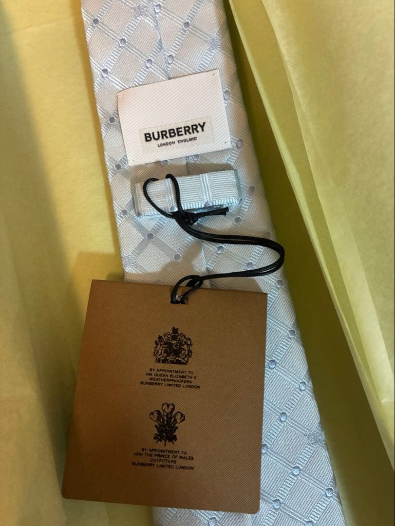 saki BURBERRY ネクタイ