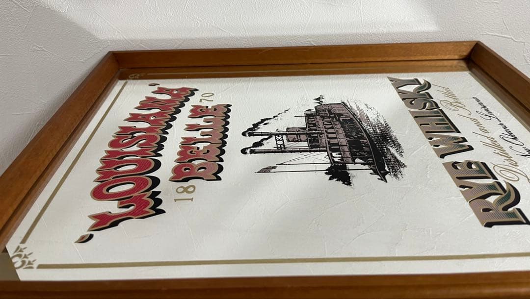 ルイジアナ•ベル•ライウィスキー　パブミラー