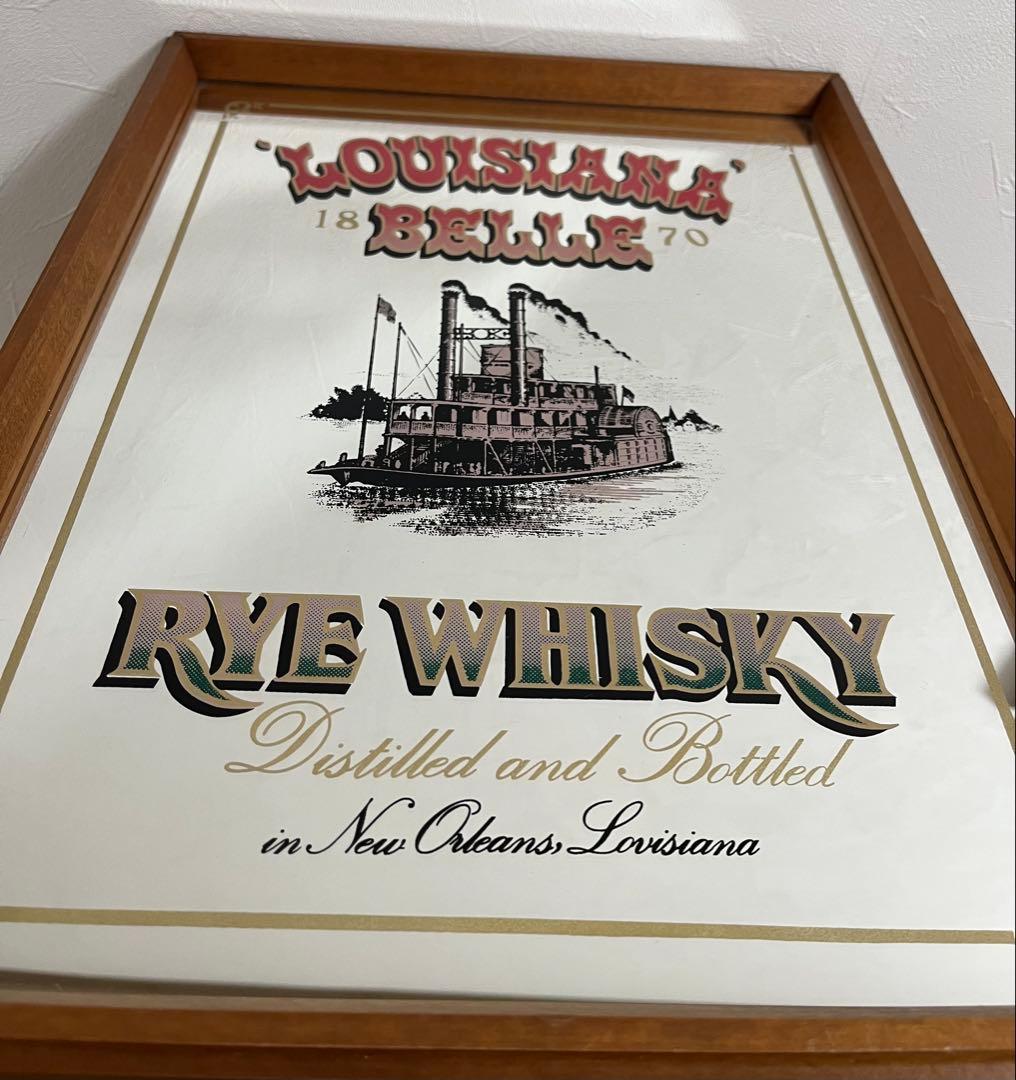 ルイジアナ•ベル•ライウィスキー　パブミラー