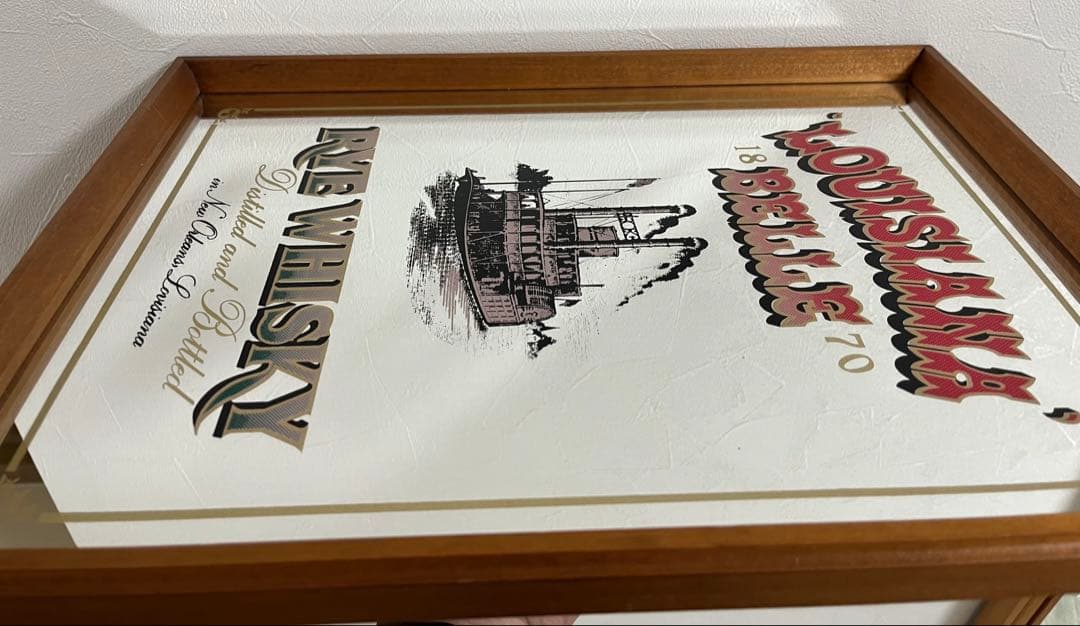 ルイジアナ•ベル•ライウィスキー　パブミラー