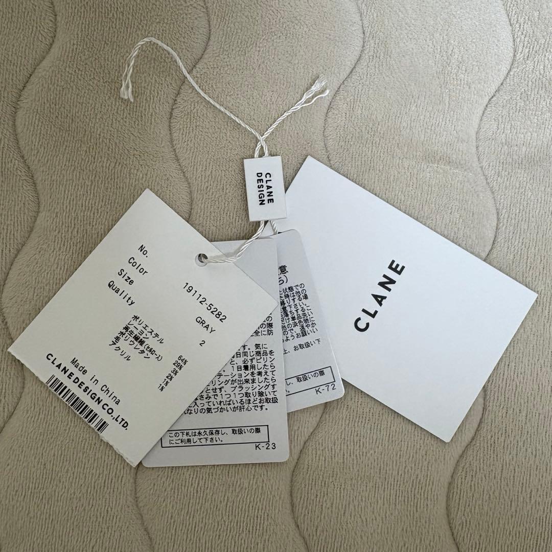 clane HOODED SWEAT ALL IN ONE タグあり