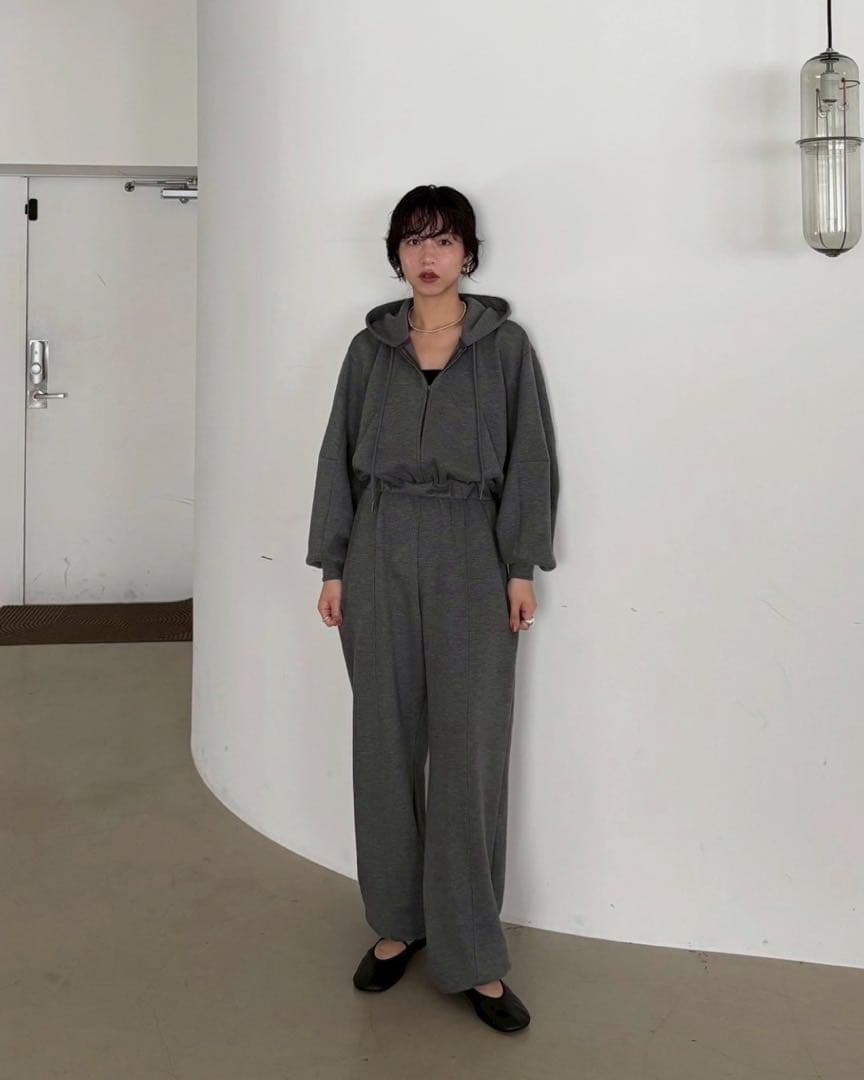 clane HOODED SWEAT ALL IN ONE タグあり