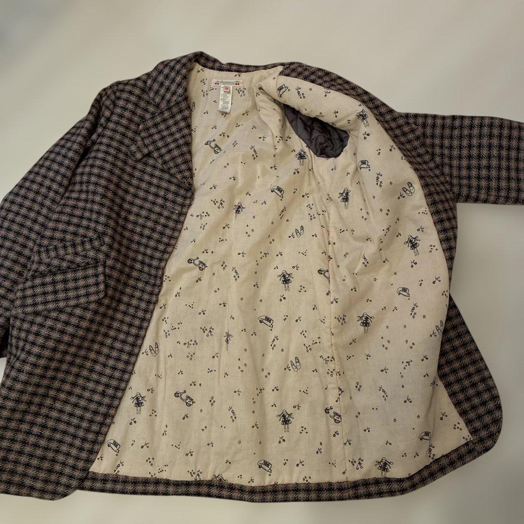 ボンポワン　女の子用コート　サイズ12