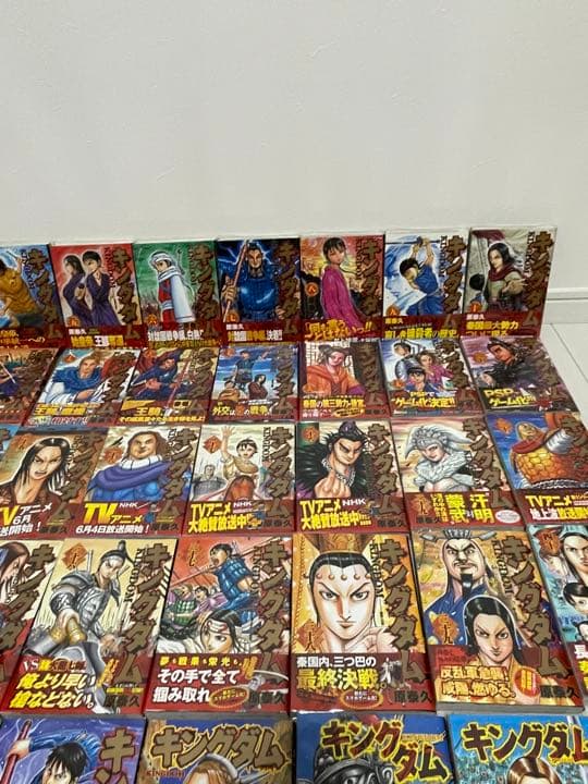 キングダム 全巻 初版 1〜68巻 原 泰久 ヤングジャンプ レア 希少