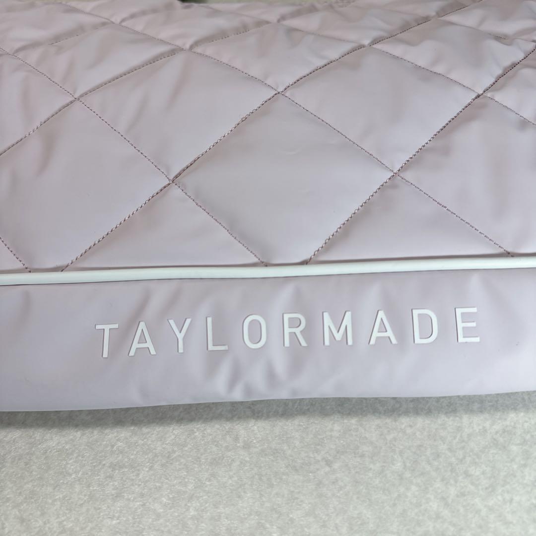 新品タグ⭐️テーラーメイド キルティング トートバッグ ゴルフ ダスティピンク