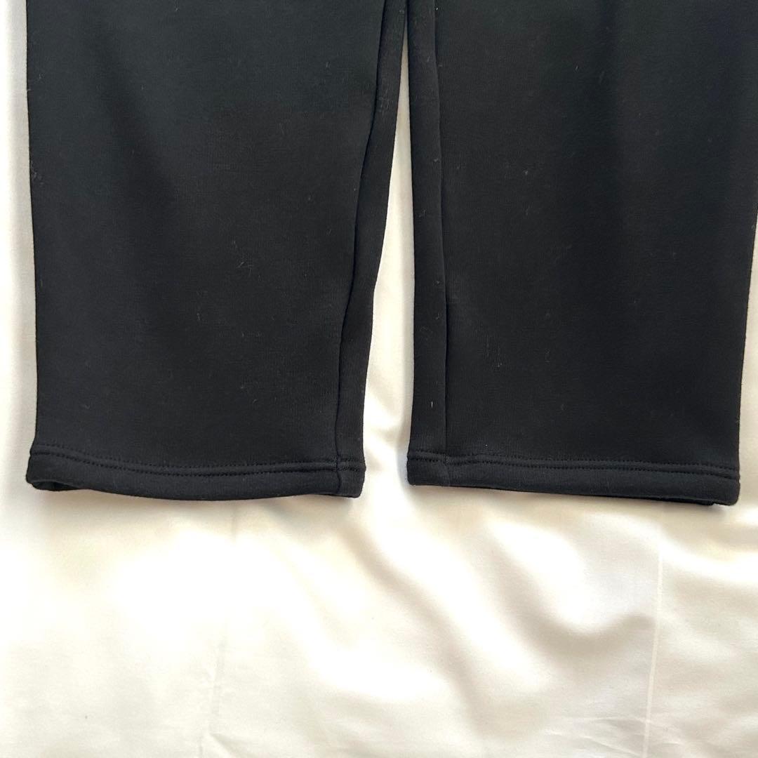 Chacott チャコット 裏起毛テーパードパンツ ブラック M