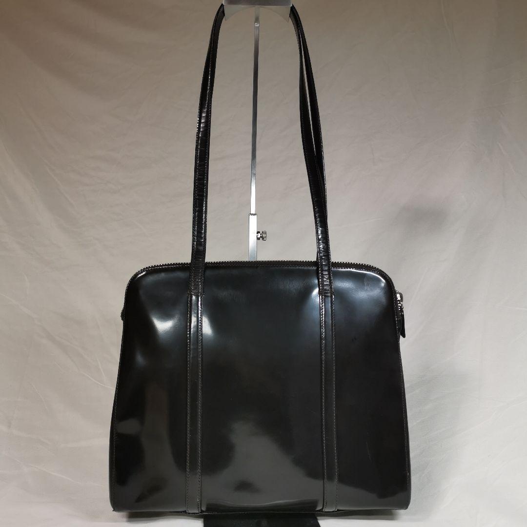 【美品】PRADAプラダ ハンドバッグ 肩掛けトートバッグ カード有