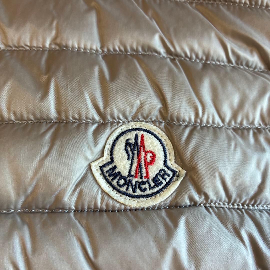 希少サイズ６美品》MONCLER モンクレール　リアンヌ ダウン ベスト グレー