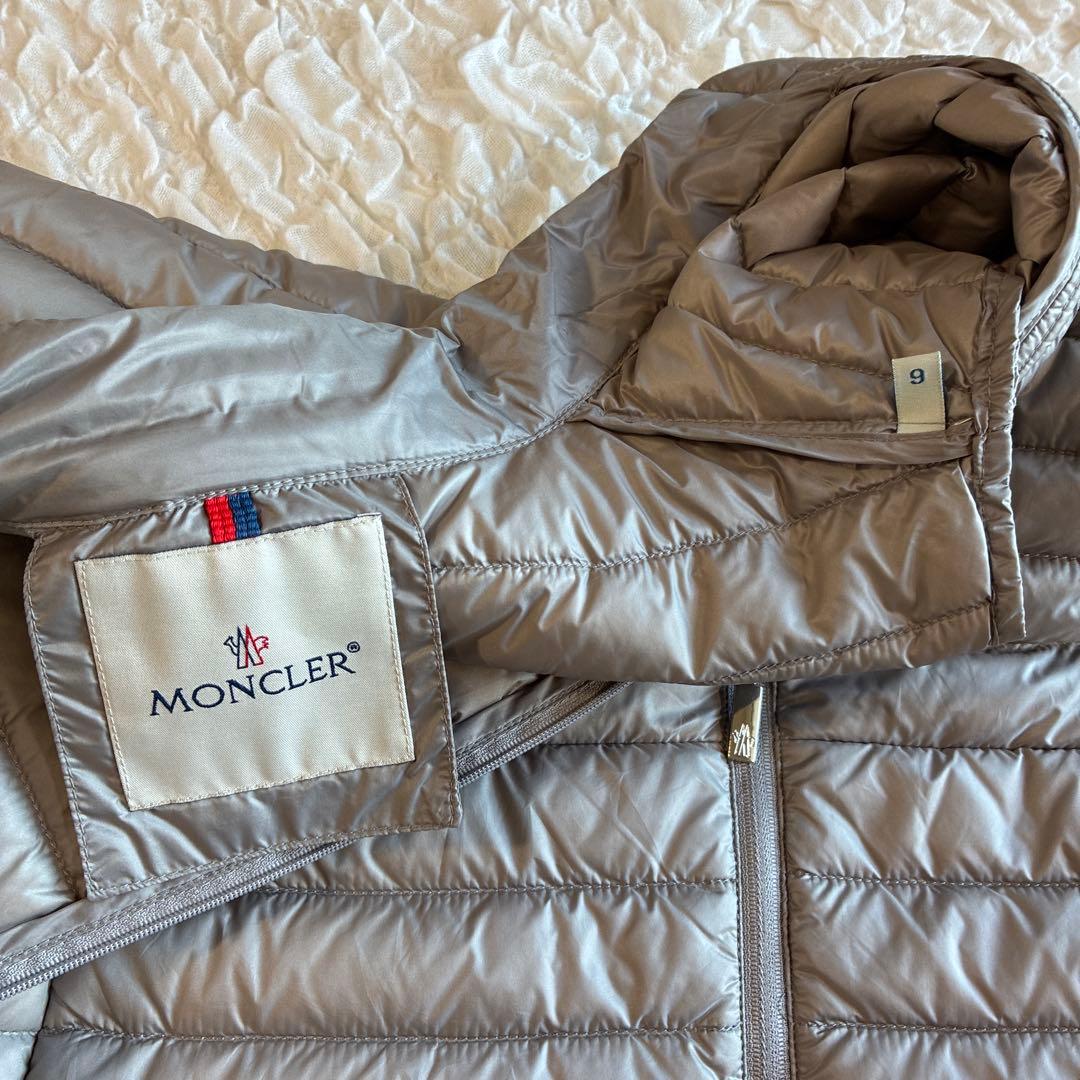 希少サイズ６美品》MONCLER モンクレール　リアンヌ ダウン ベスト グレー