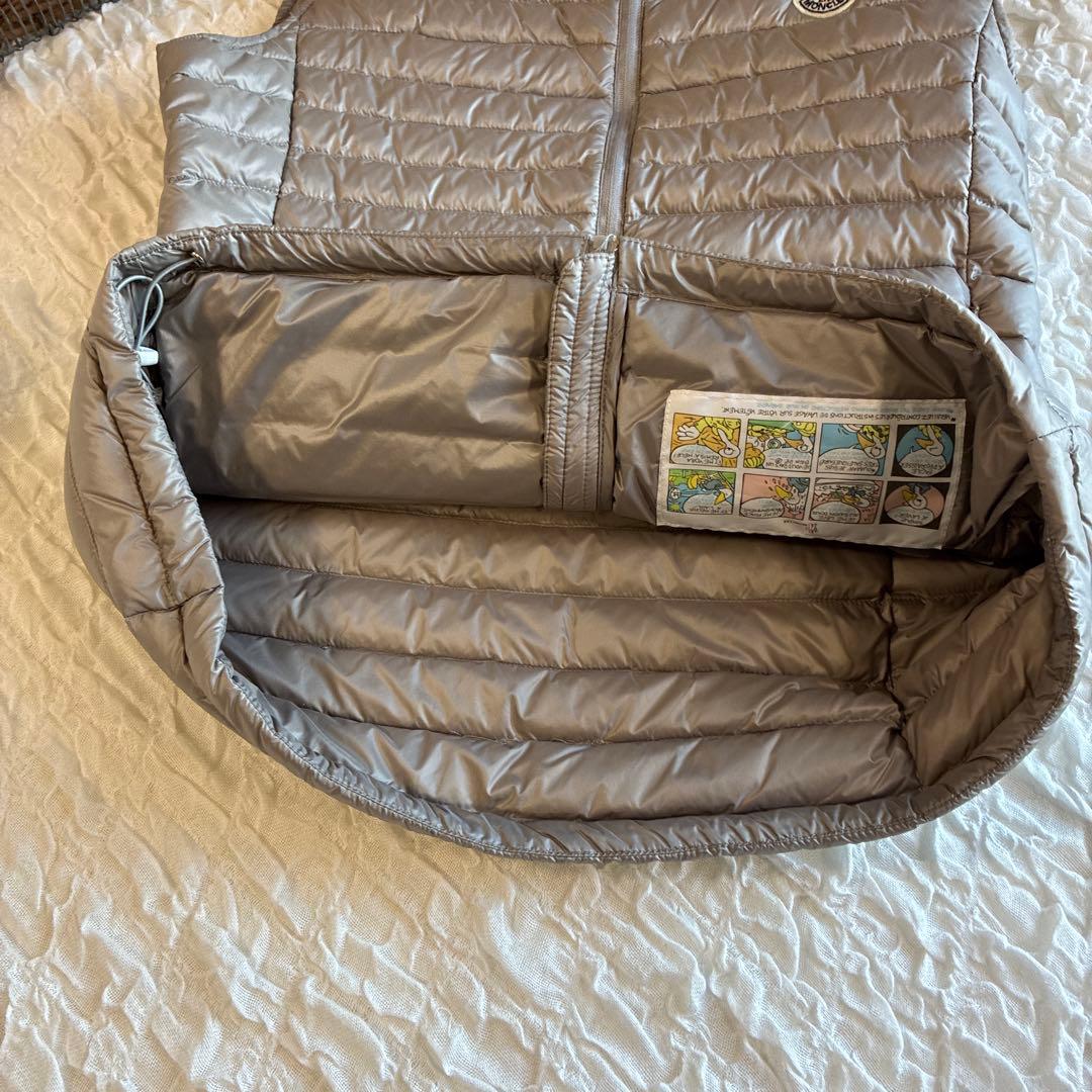希少サイズ６美品》MONCLER モンクレール　リアンヌ ダウン ベスト グレー