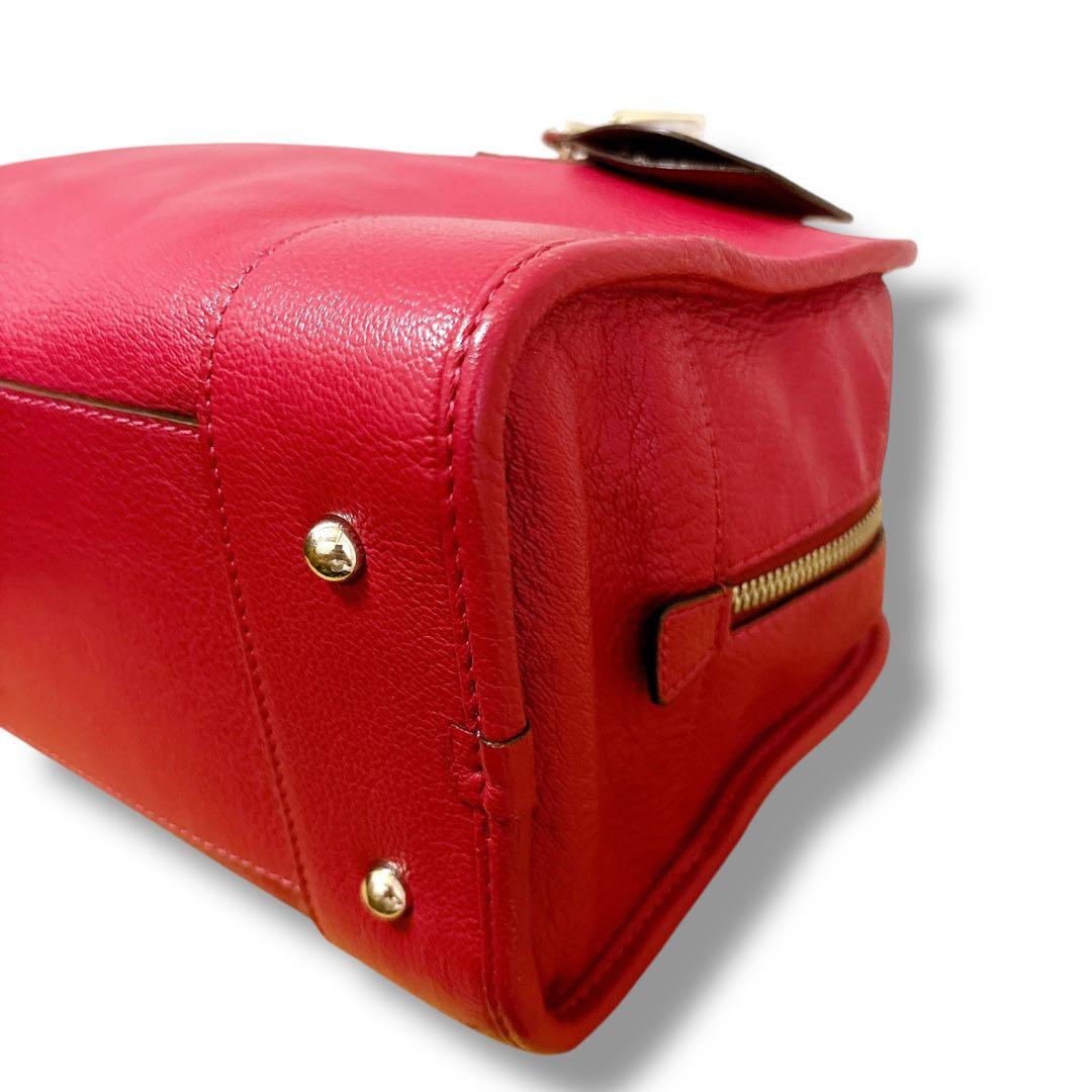 LOEWE ロエベ アマソナ28 アナグラム ハンドバッグ　ミニボストン　レザー