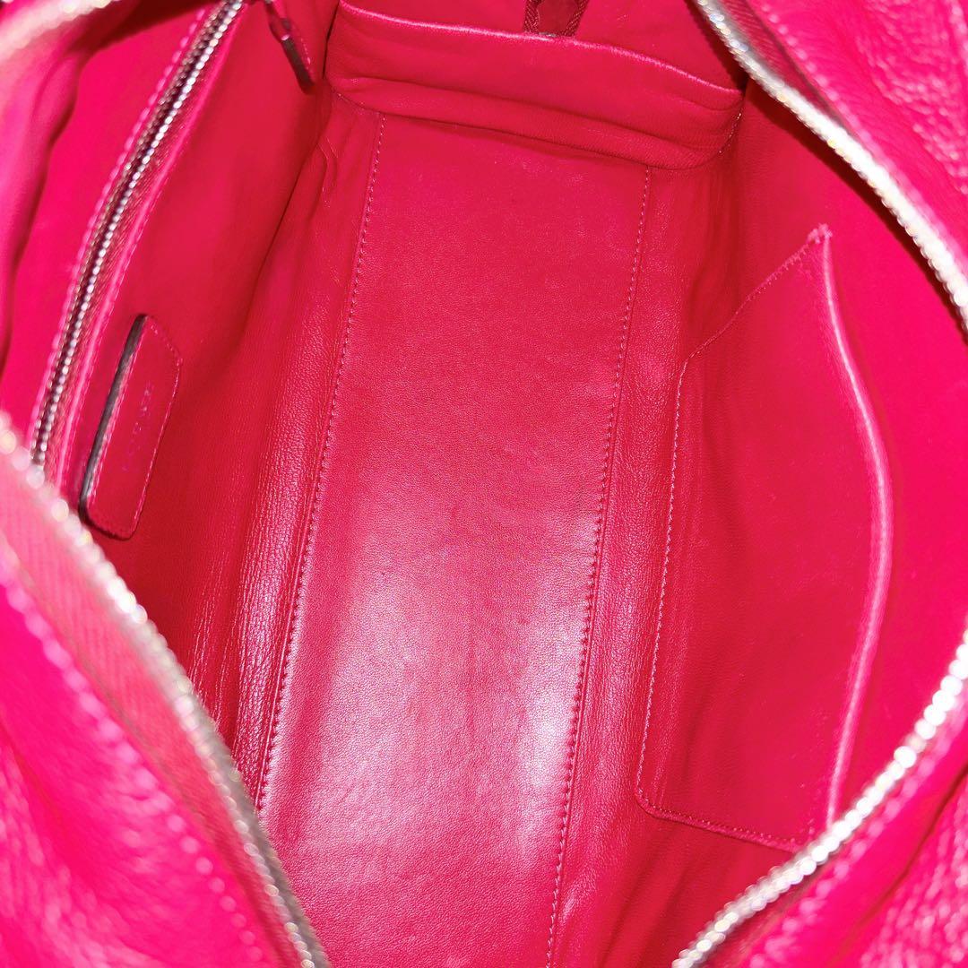 LOEWE ロエベ アマソナ28 アナグラム ハンドバッグ　ミニボストン　レザー