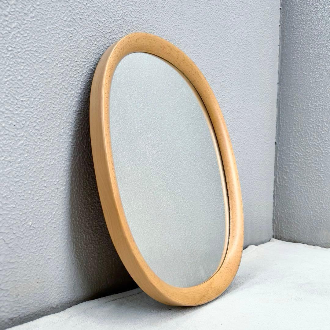 ご希望額に対応中✴︎秋田木工 白木 ウォールミラー