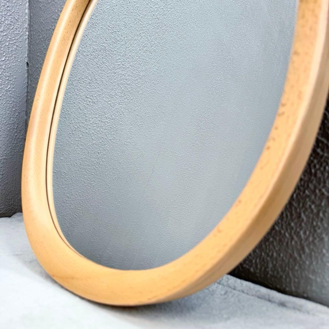 ご希望額に対応中✴︎秋田木工 白木 ウォールミラー