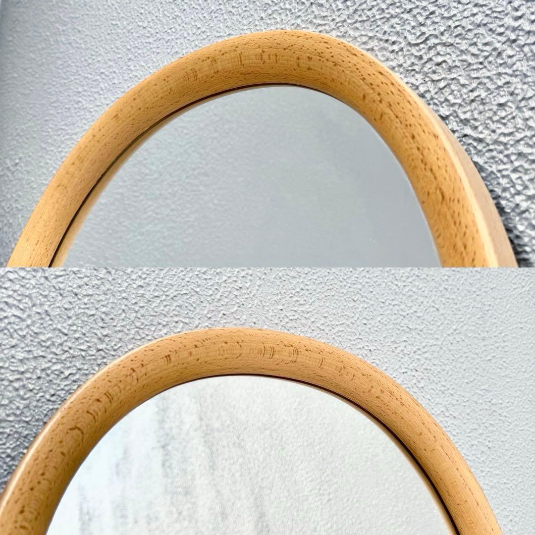 ご希望額に対応中✴︎秋田木工 白木 ウォールミラー