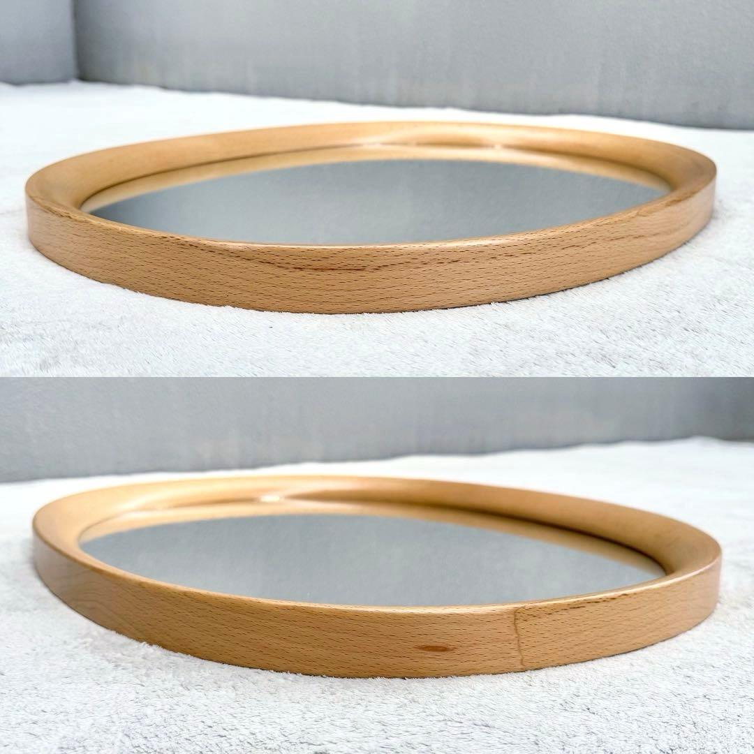 ご希望額に対応中✴︎秋田木工 白木 ウォールミラー