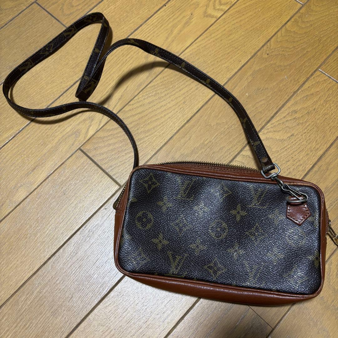 Louis Vuitton モノグラム ショルダーバッグ ブラウン