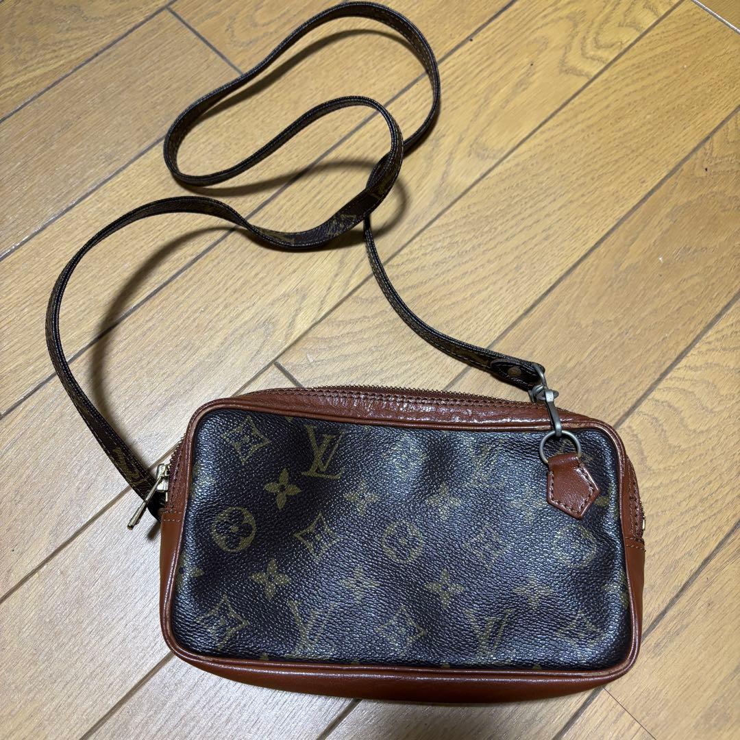 Louis Vuitton モノグラム ショルダーバッグ ブラウン