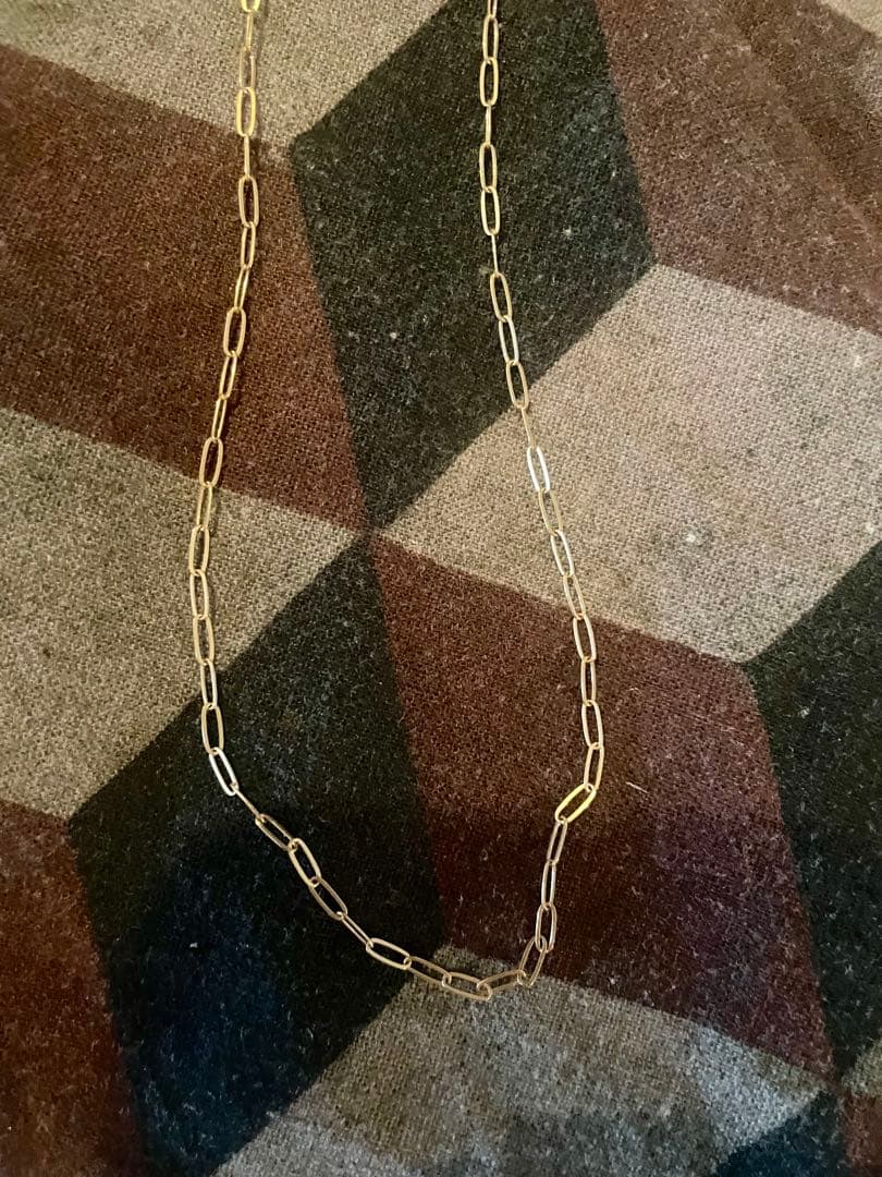 Kui Co. クイ ネックレスチェーン ゴールド 50cm
