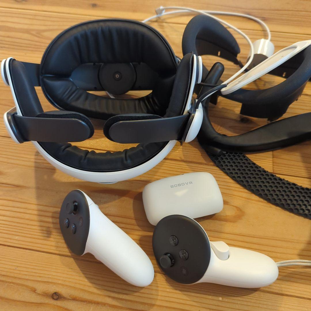  Quest3　128GB BOBOVR（S3Pro）付き　中古品