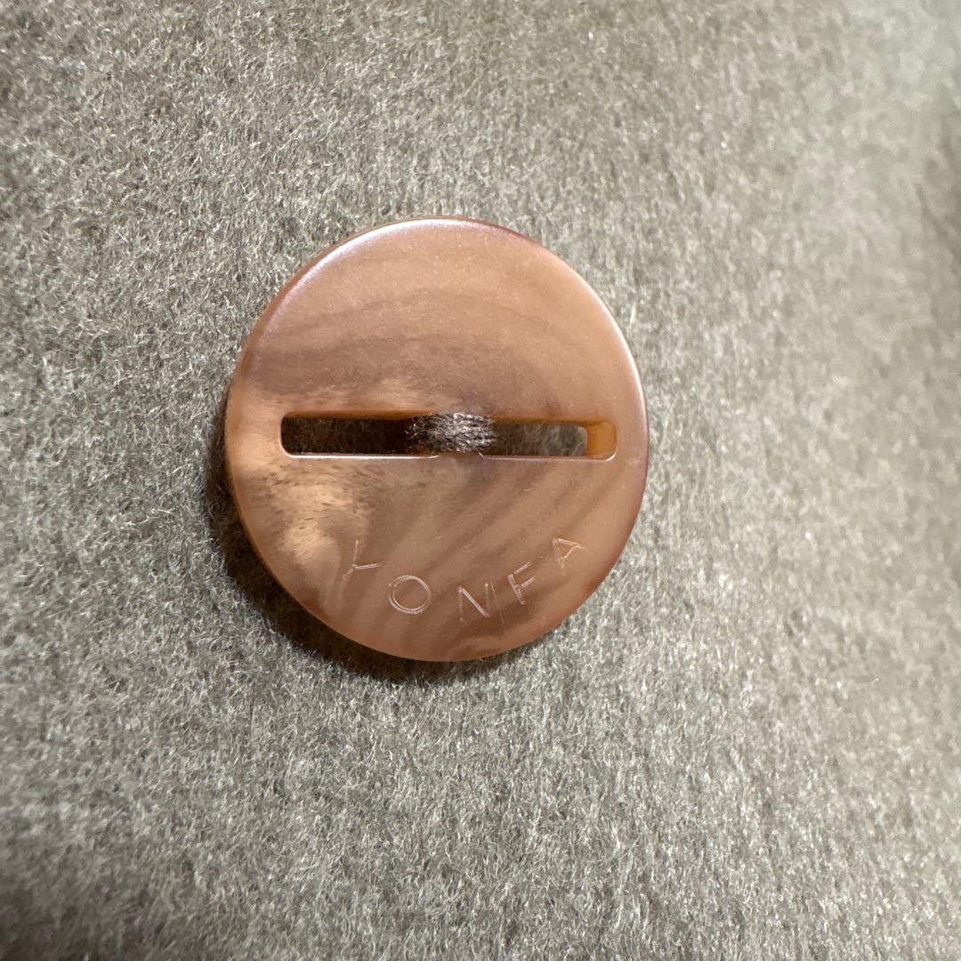 美品 ヨンファ 5.9万円 カシミア ウール ドルマン リバーコート yonfa