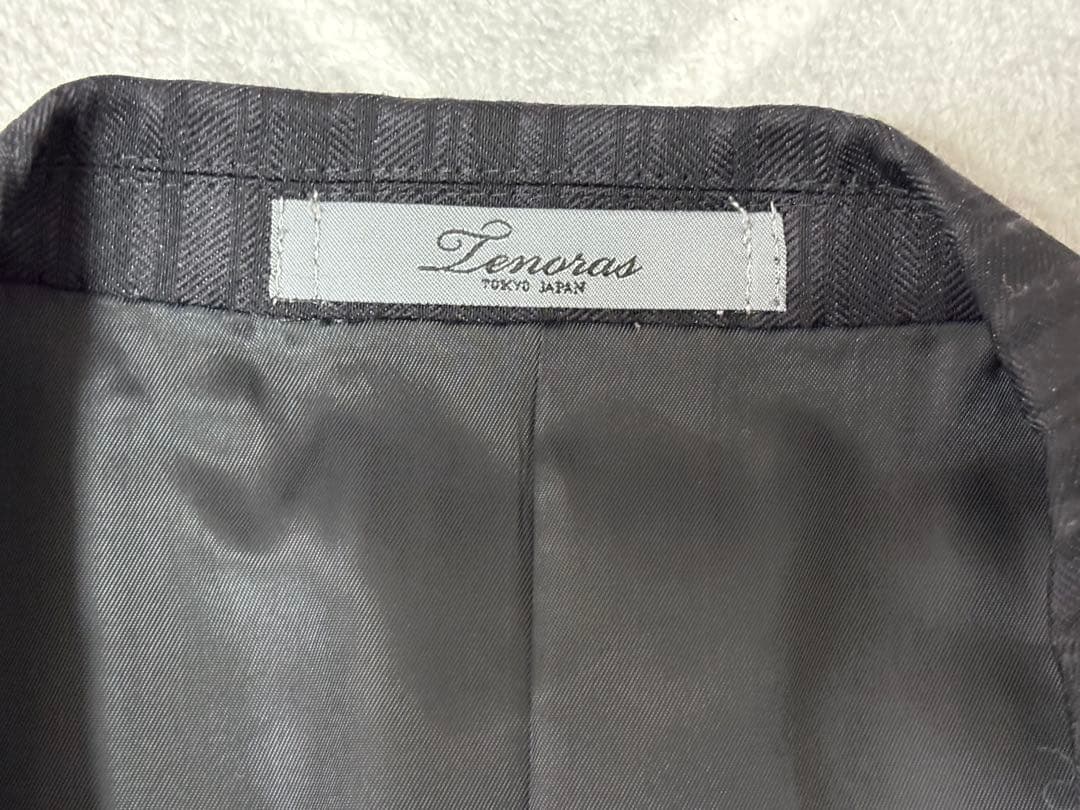 Tenoras ストライプスーツセット ブラック