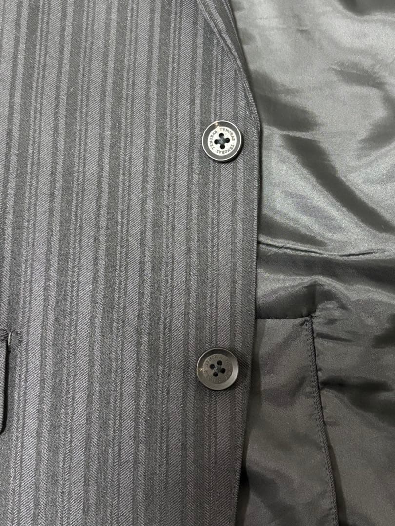 Tenoras ストライプスーツセット ブラック