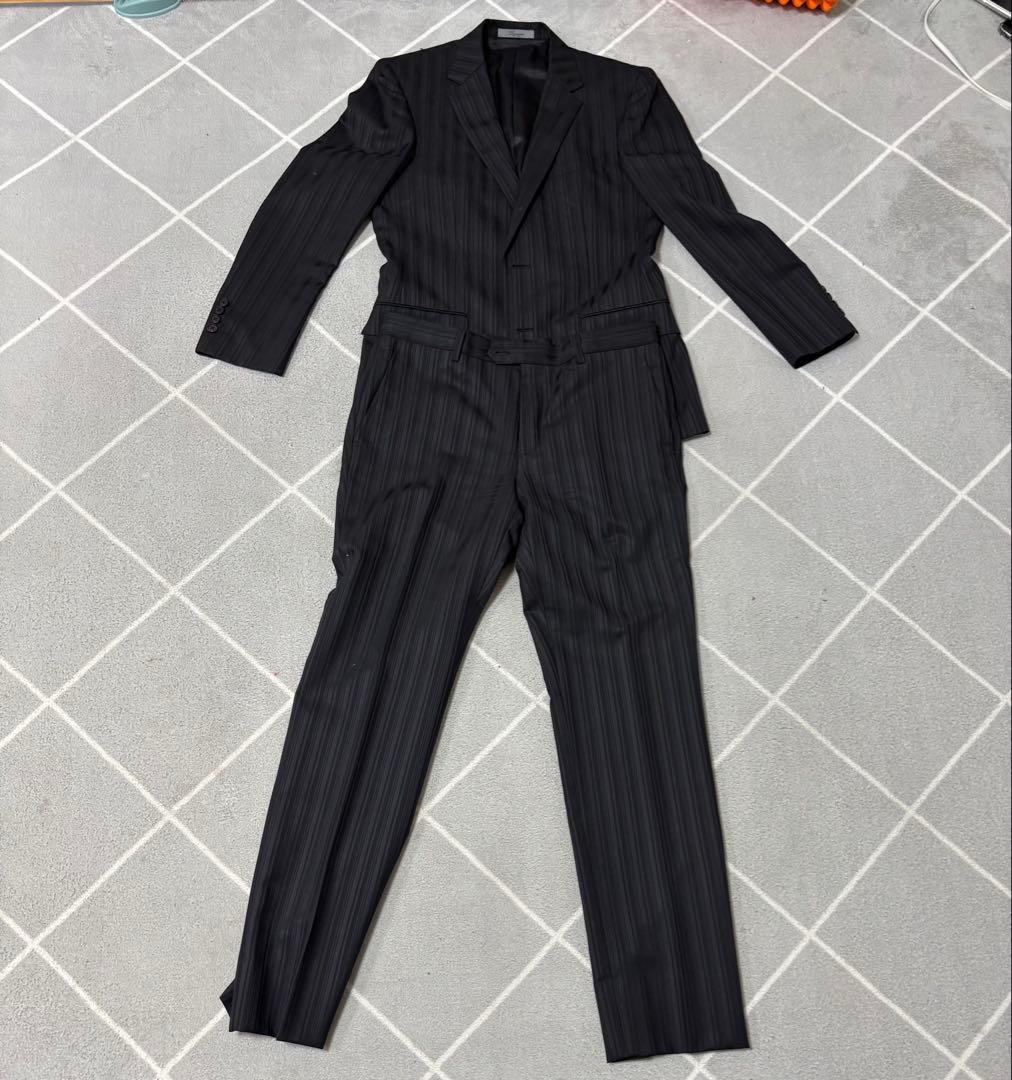 Tenoras ストライプスーツセット ブラック