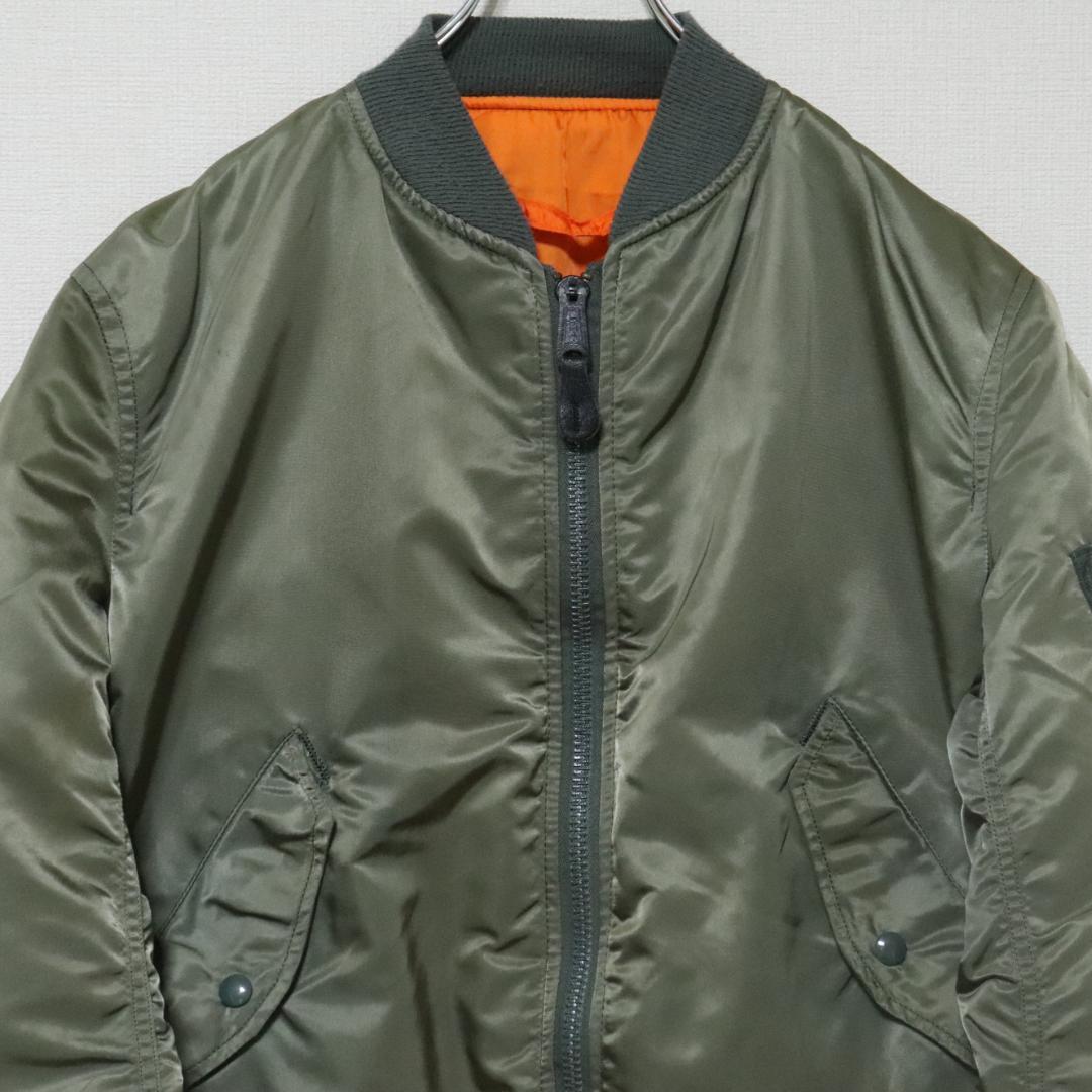 ALPHA アルファ USA製 MA1 フライトジャケット M