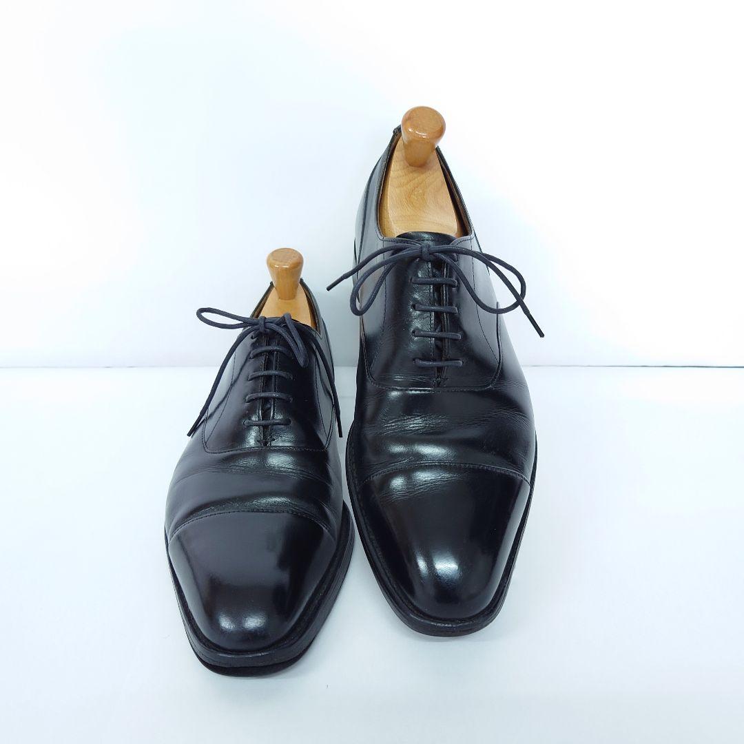 JOSEPH CHEANY 内羽根ストレートチップ ブラック 黒　サイズ7