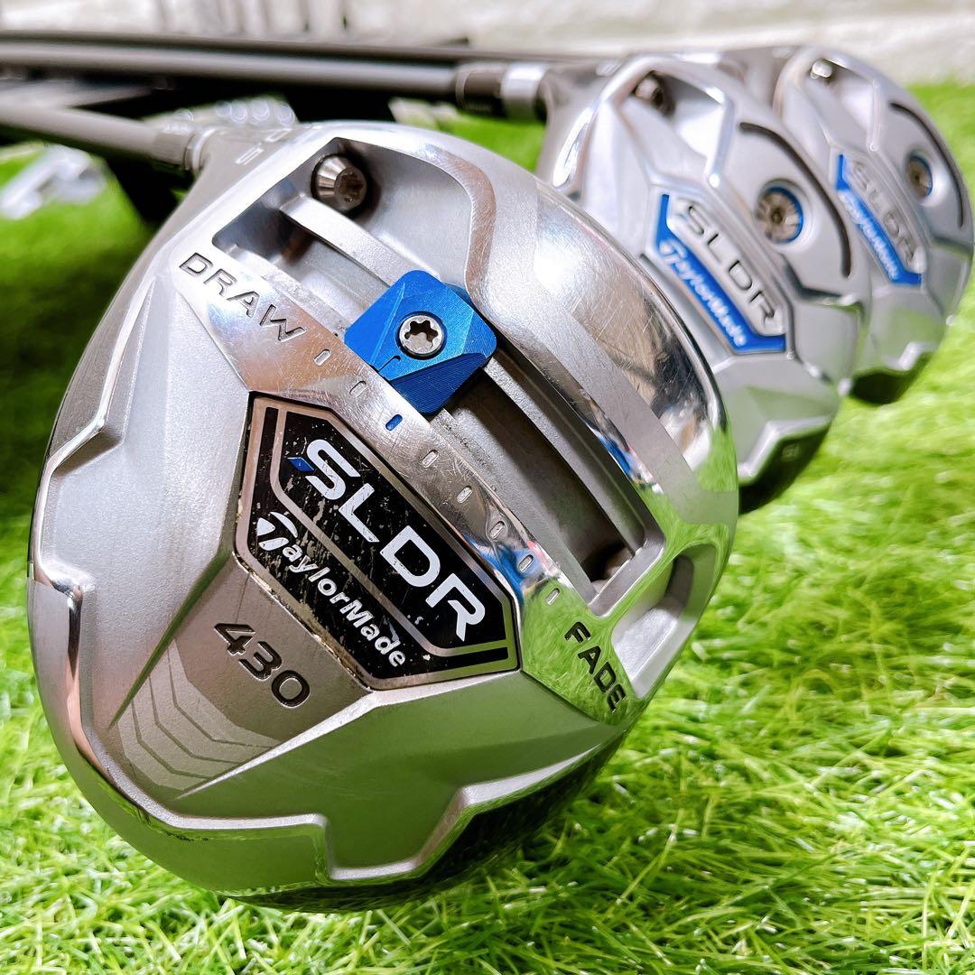 レフティ テーラーメイド SLDR メンズクラブ ゴルフセット キャディバッグ付