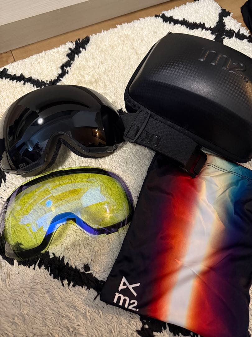 anon. M2 ゴーグル ブラック