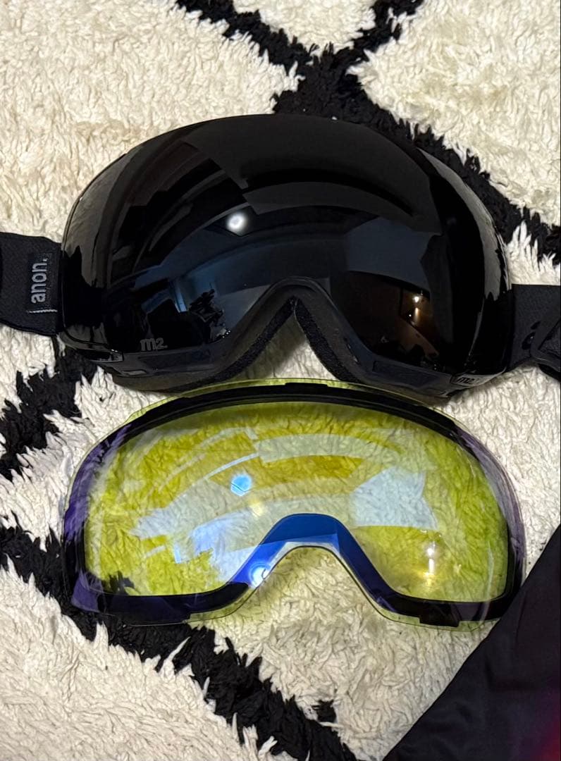 anon. M2 ゴーグル ブラック