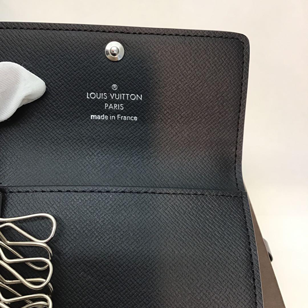 ‼️美品‼️ルイヴィトン　ブラック　モノグラム　6連キーケースM82603