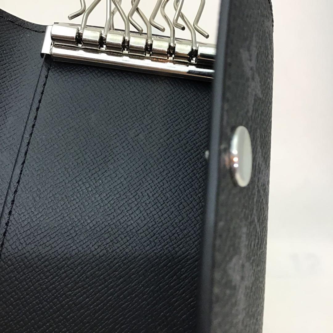 ‼️美品‼️ルイヴィトン　ブラック　モノグラム　6連キーケースM82603