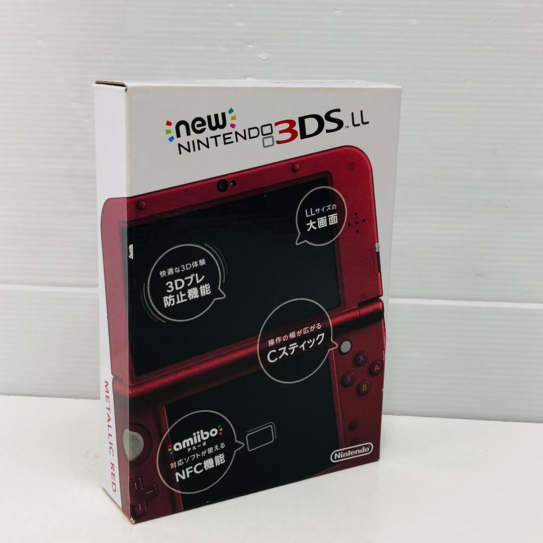 ★未使用品★極美品Newニンテンドー3DS LLメタリックレッド 生産終了訳