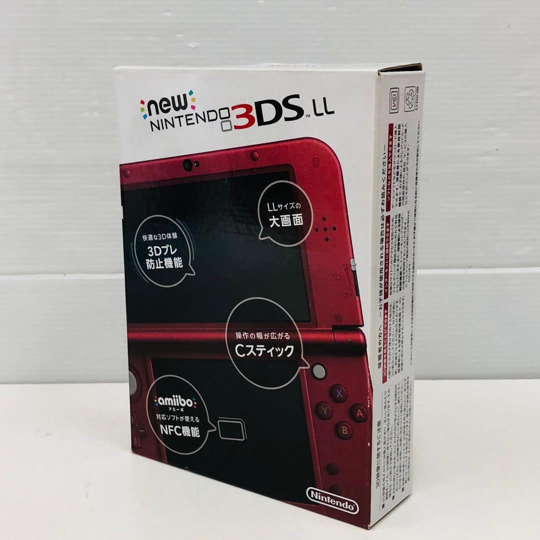 ★未使用品★極美品Newニンテンドー3DS LLメタリックレッド 生産終了訳