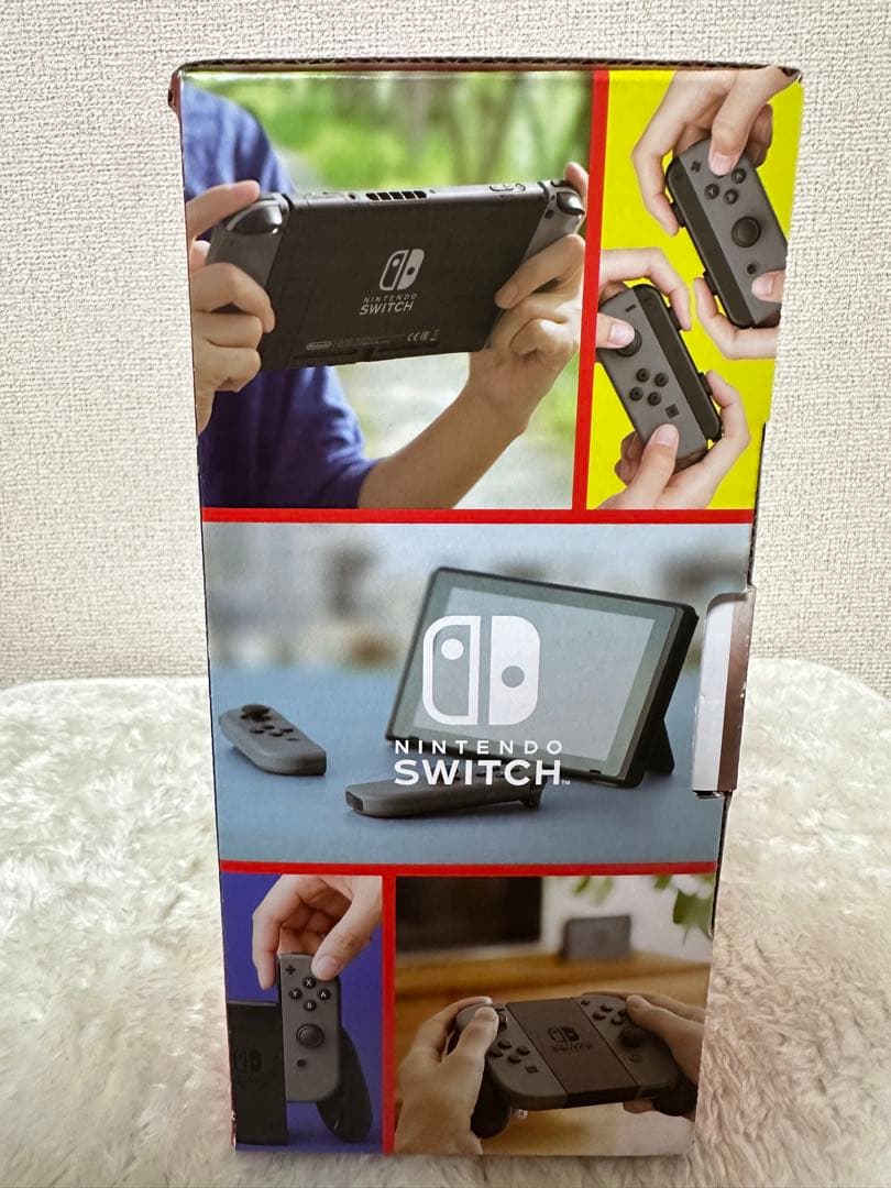 Nintendo Switch 本体　グレー　ケース付き