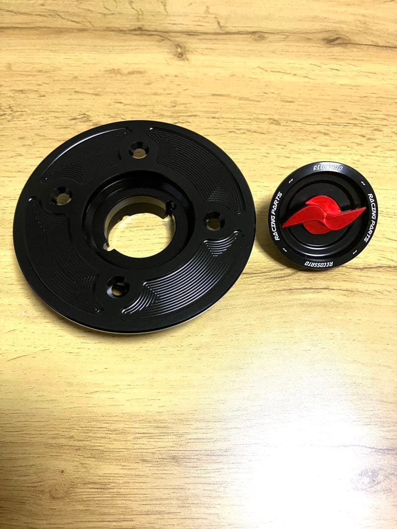 新品未使用　アコサット　タンクキャップ　Kawasaki車　汎用性（高）