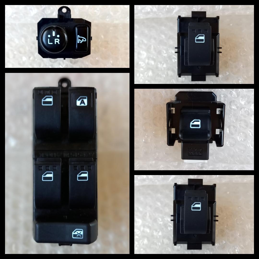 M-902　 タント、コンテ、ムーヴ、 PW スイッチ（ 白 ）1台分 5点