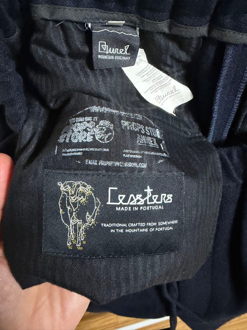 PROPS STORE Ceasters ウールパンツ　ネイビー　46