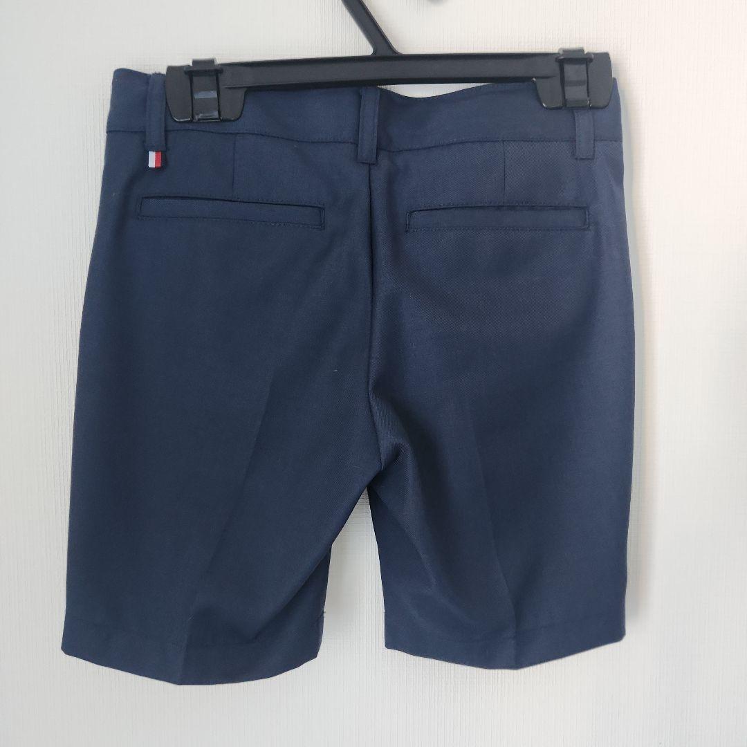  キッズ ネイビー ブレザーとショートパンツのセット